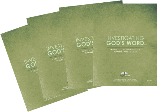 Children's Sunday School Curriculum (ESV), Complete Year Five