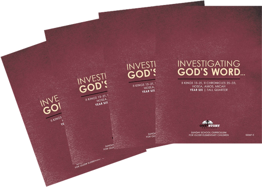 Children's Sunday School Curriculum (ESV), Complete Year Six