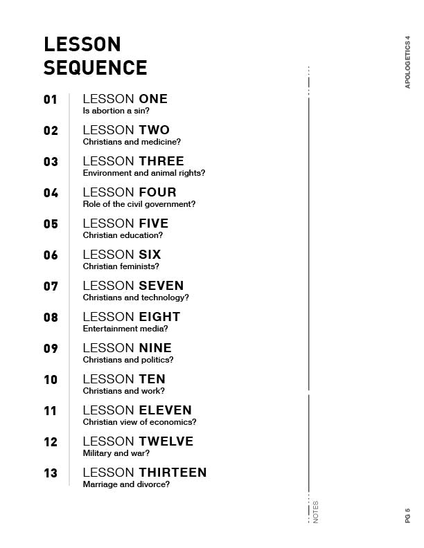 Adult Discipleship Series, Theological Studies: Apologetics 4