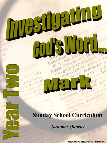 Children's Sunday School Curriculum (NIV). Year Two, Summer