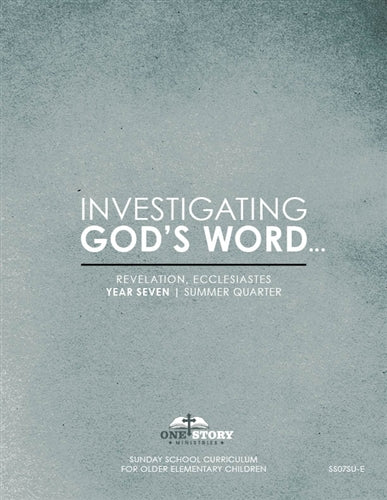 Children's Sunday School Curriculum (ESV), Complete Year Seven